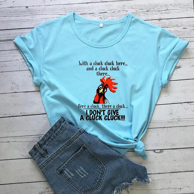 Black T-Shirt with Rooster Graphic Loose Fit Maroon - Image 11