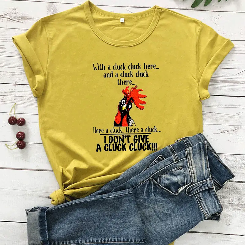 Black T-Shirt with Rooster Graphic Loose Fit Maroon - Image 13