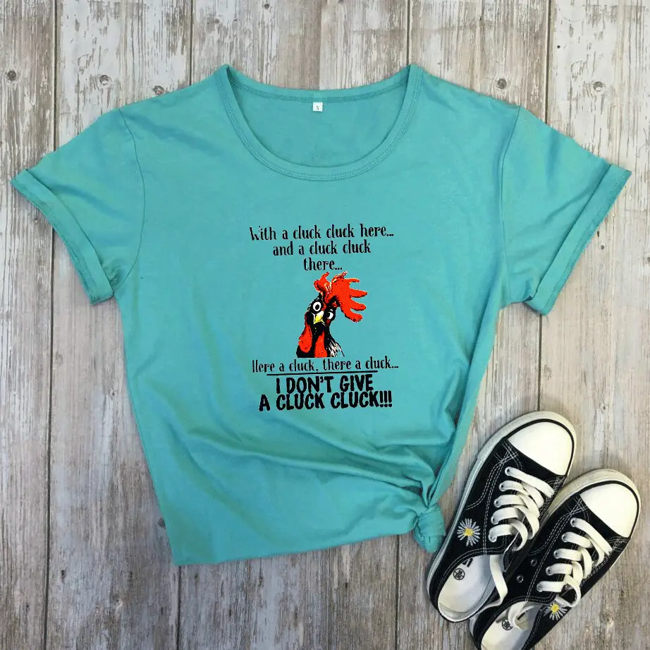 Black T-Shirt with Rooster Graphic Loose Fit Maroon - Image 14