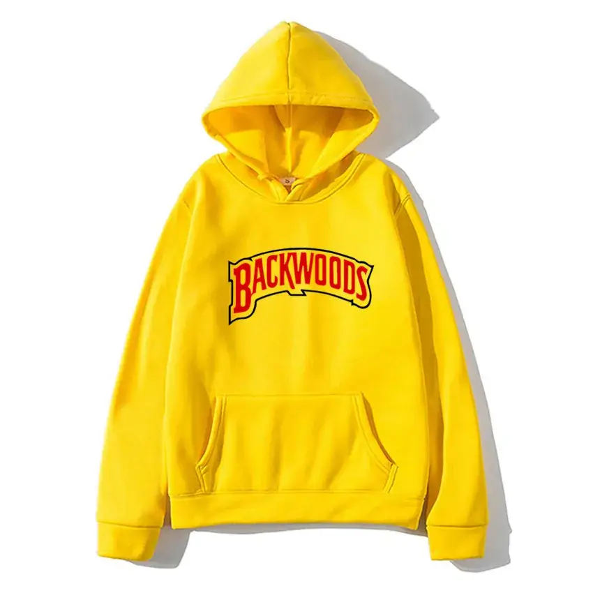 Pink Backwoods Hooded Pullover Sweater for Men Women - Image 17