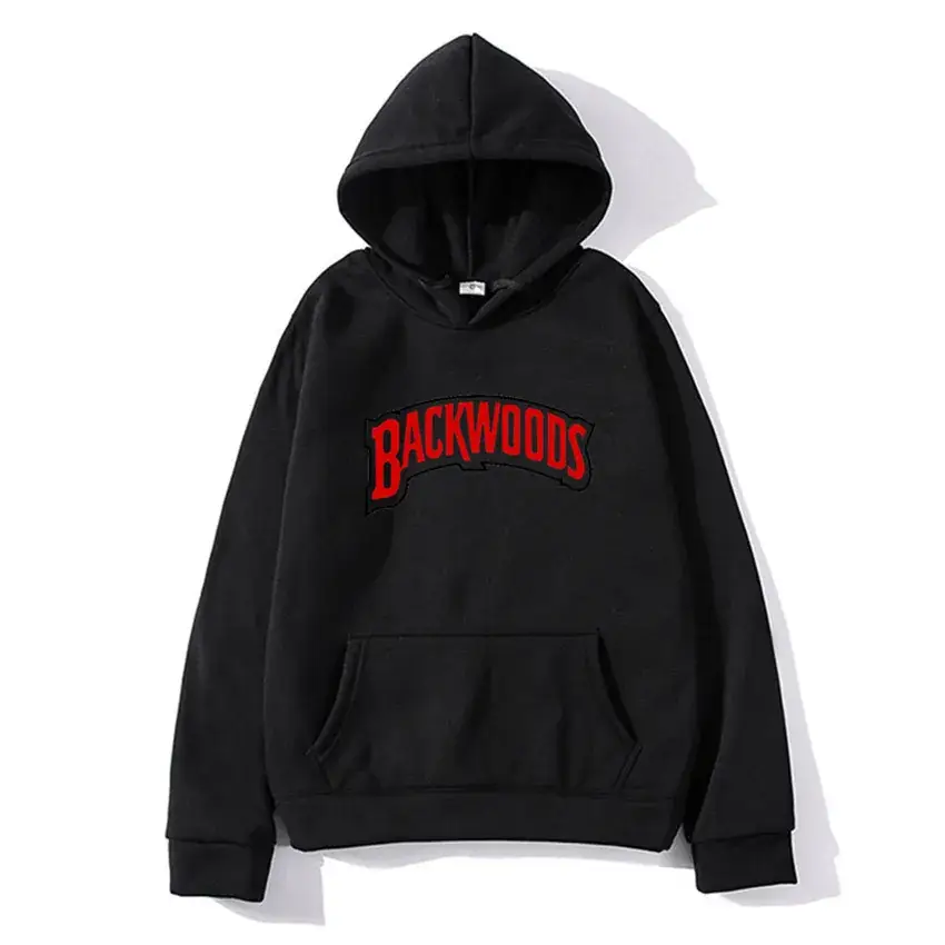 Pink Backwoods Hooded Pullover Sweater for Men Women - Image 12