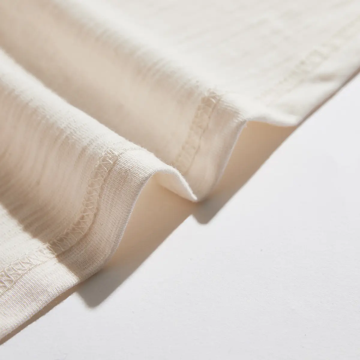 Ami Kaji 80yo Nostalgic Loose Vest T-Shirt Cream