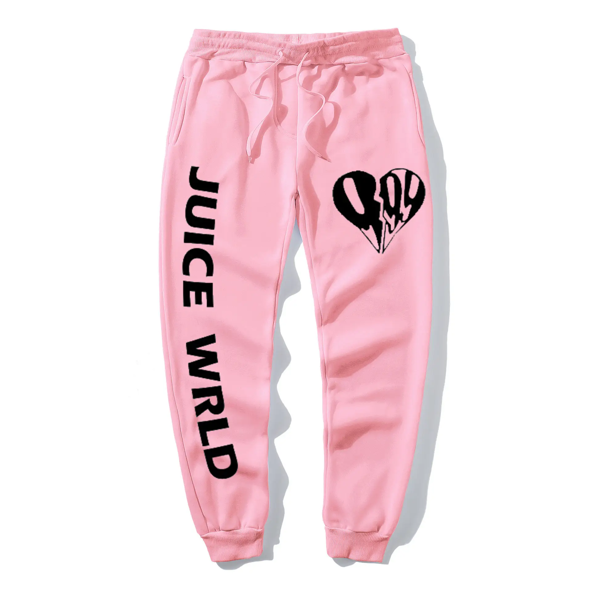 Gray Juice World Printed Leg Pants for Women - Image 9