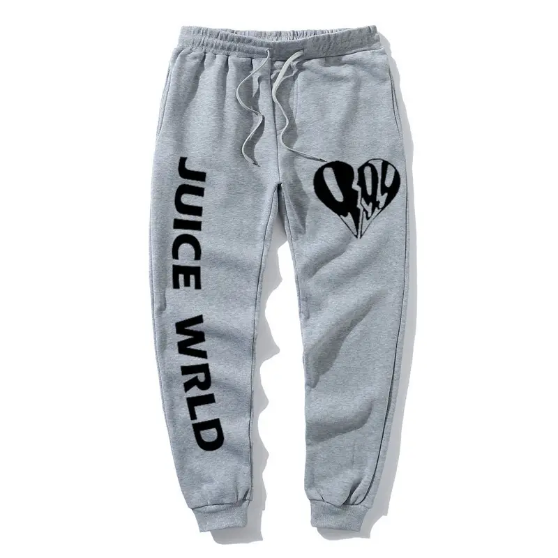Gray Juice World Printed Leg Pants for Women - Image 23