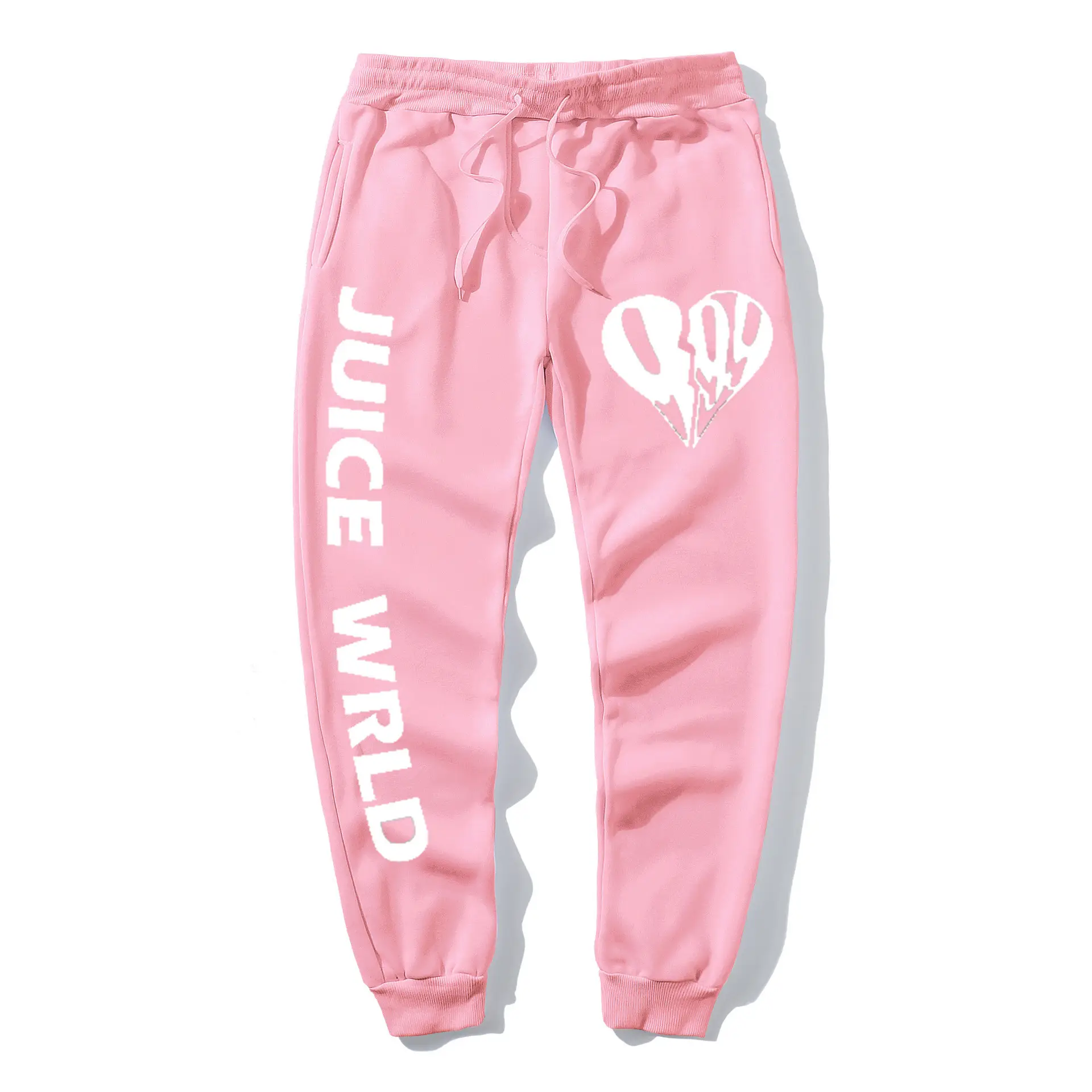Gray Juice World Printed Leg Pants for Women - Image 10