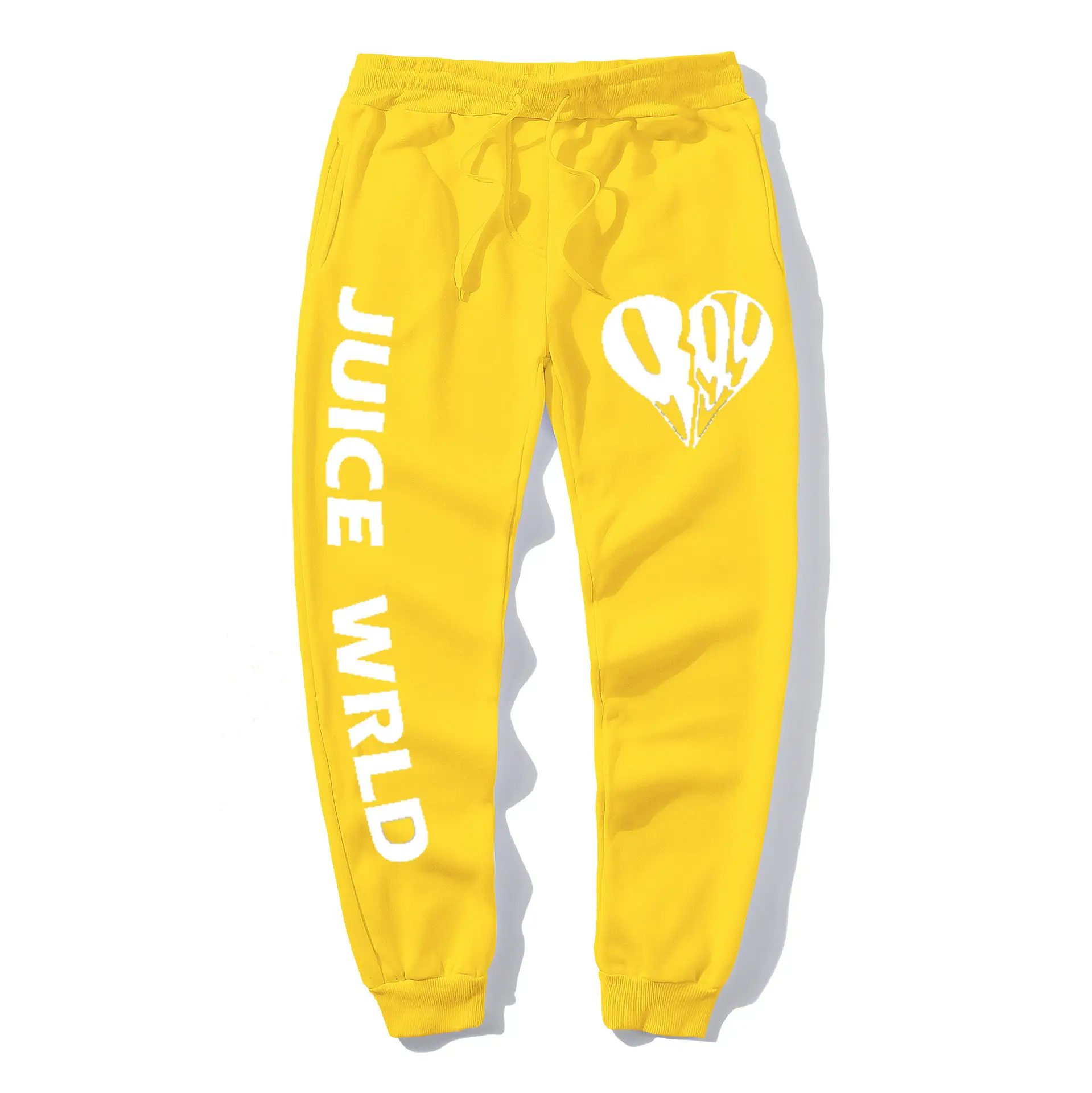 Gray Juice World Printed Leg Pants for Women - Image 20