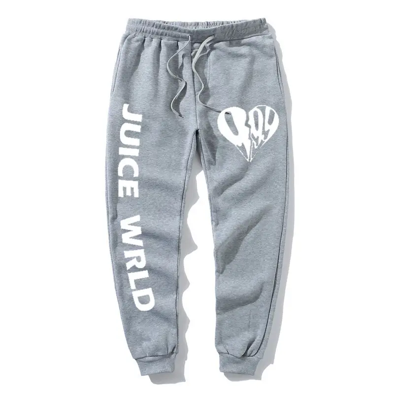Gray Juice World Printed Leg Pants for Women - Image 24