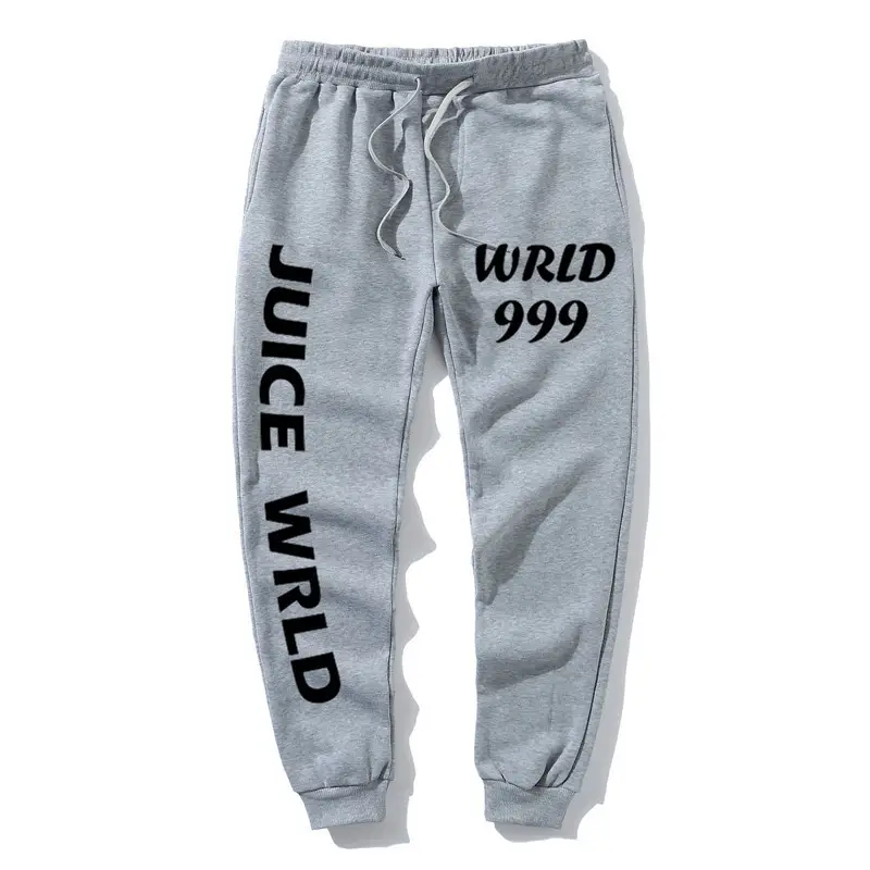 Gray Juice World Printed Leg Pants for Women - Image 25