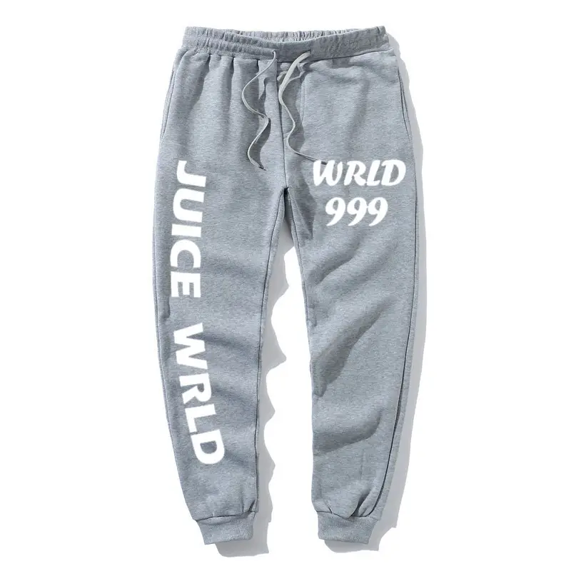 Gray Juice World Printed Leg Pants for Women - Image 26