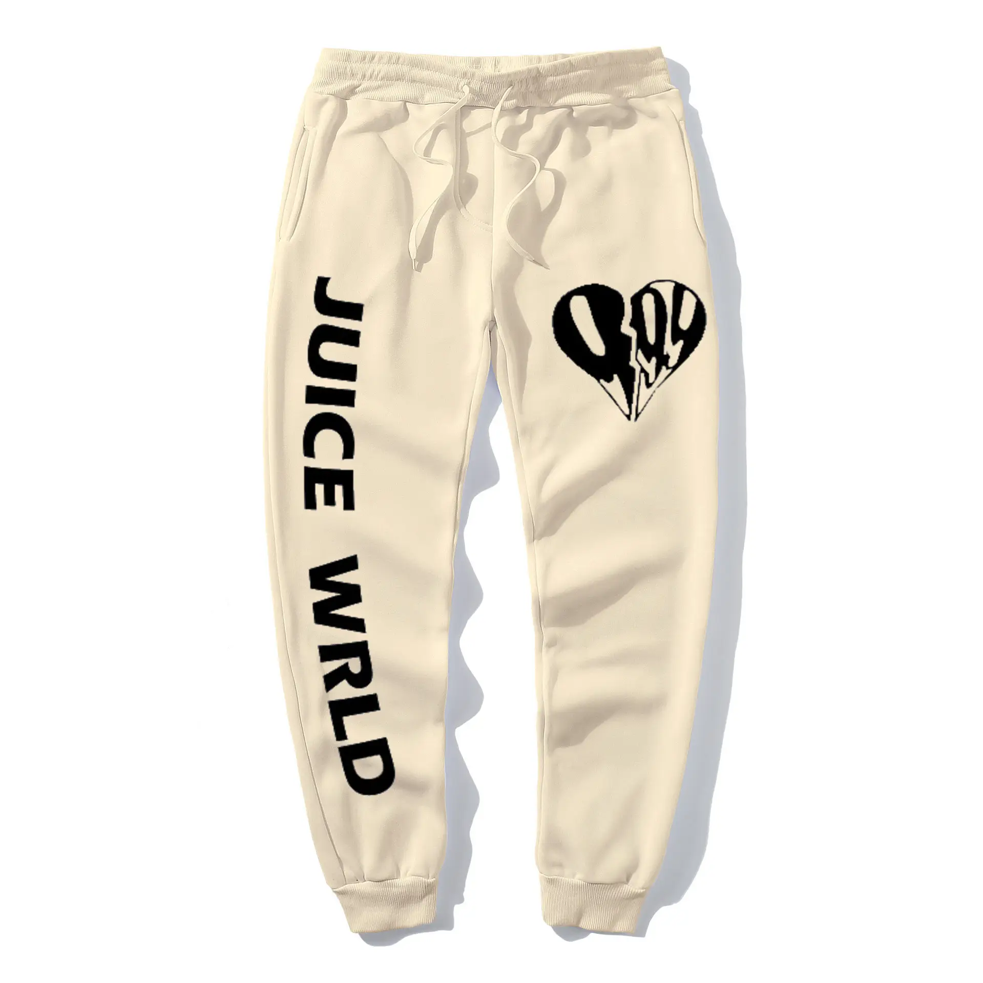 Gray Juice World Printed Leg Pants for Women - Image 31