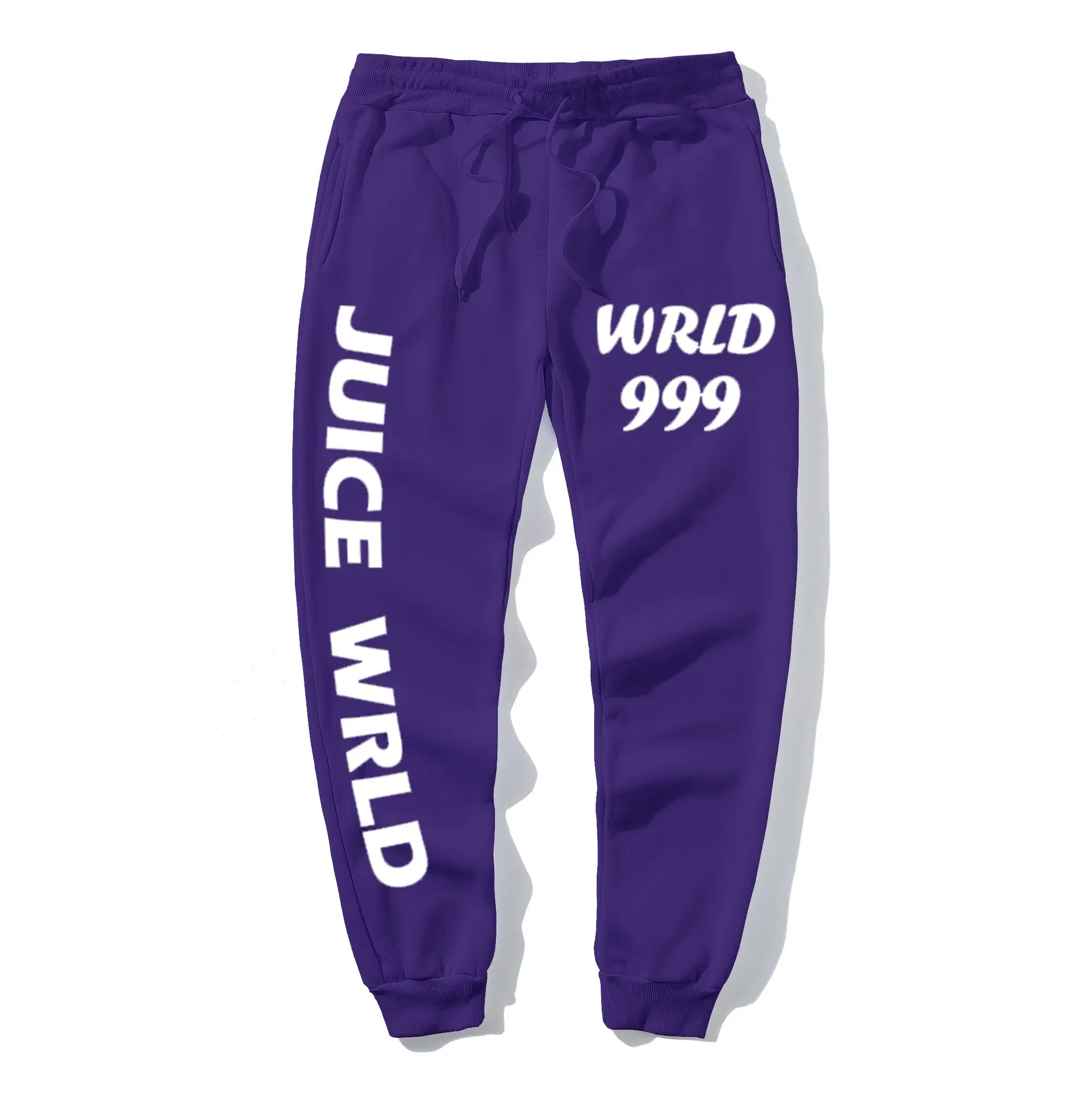 Gray Juice World Printed Leg Pants for Women - Image 40