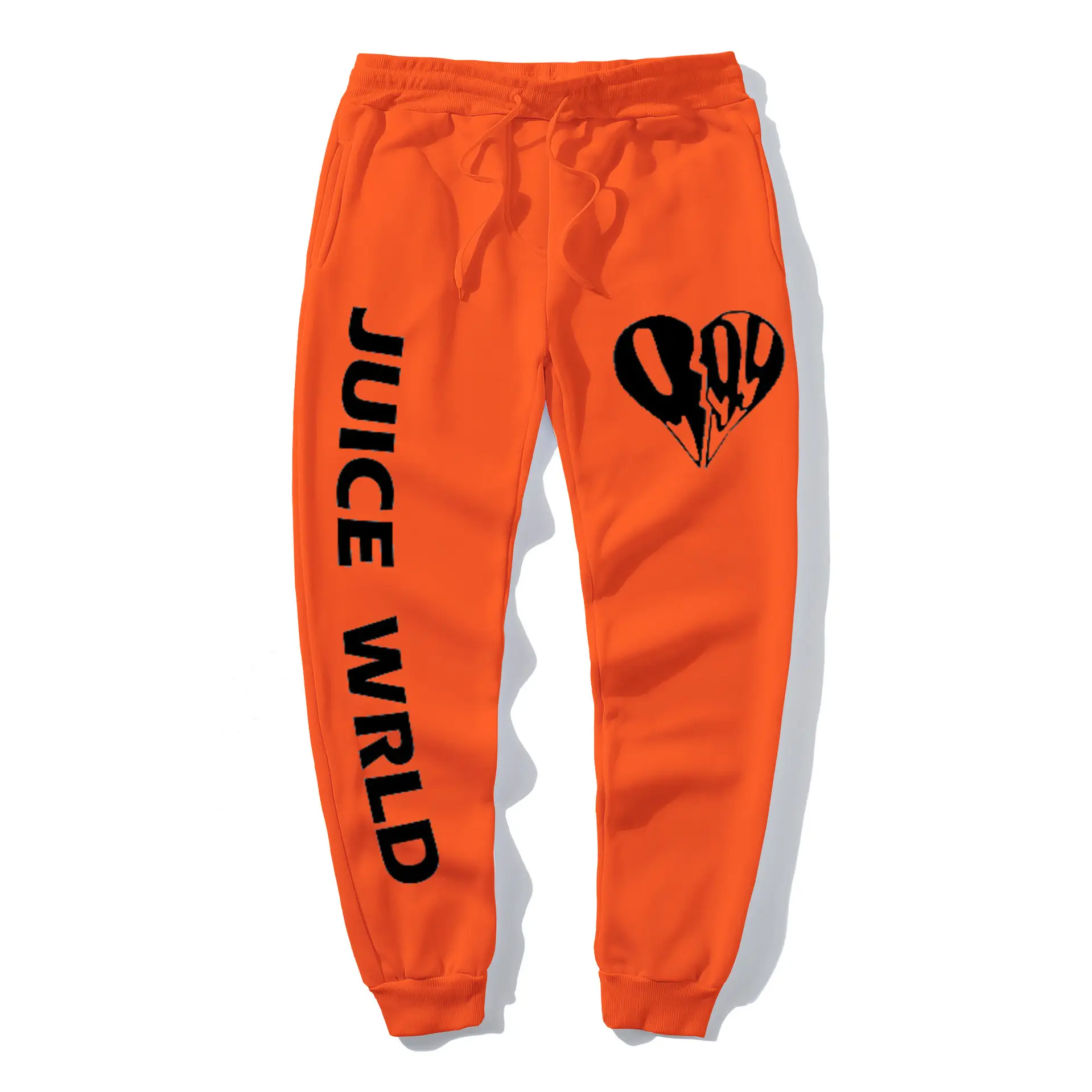 Gray Juice World Printed Leg Pants for Women - Image 5