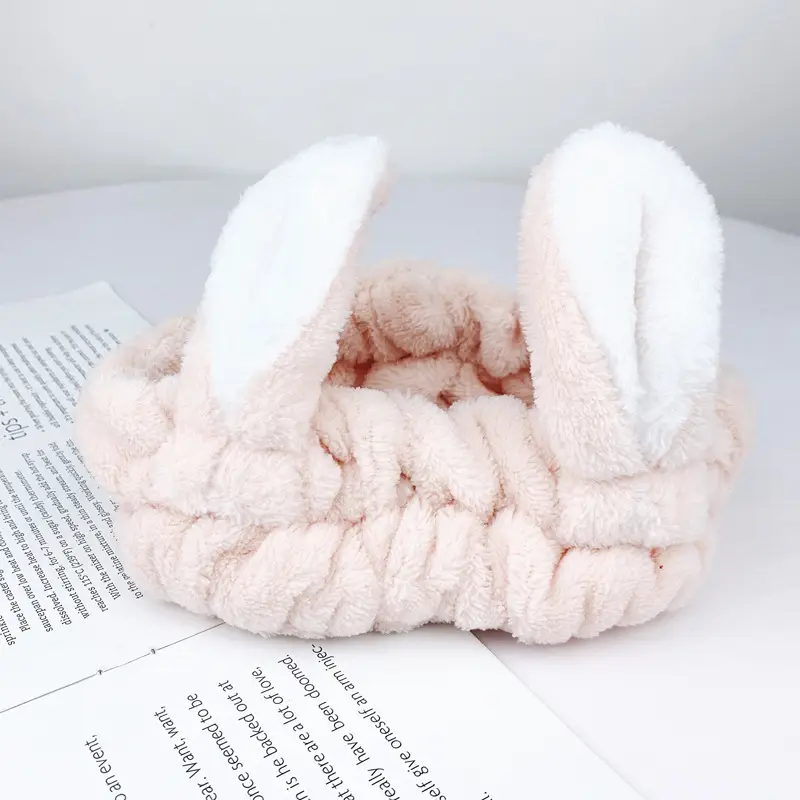 Plush Embroidered Hairband for Girls Winter - Image 23