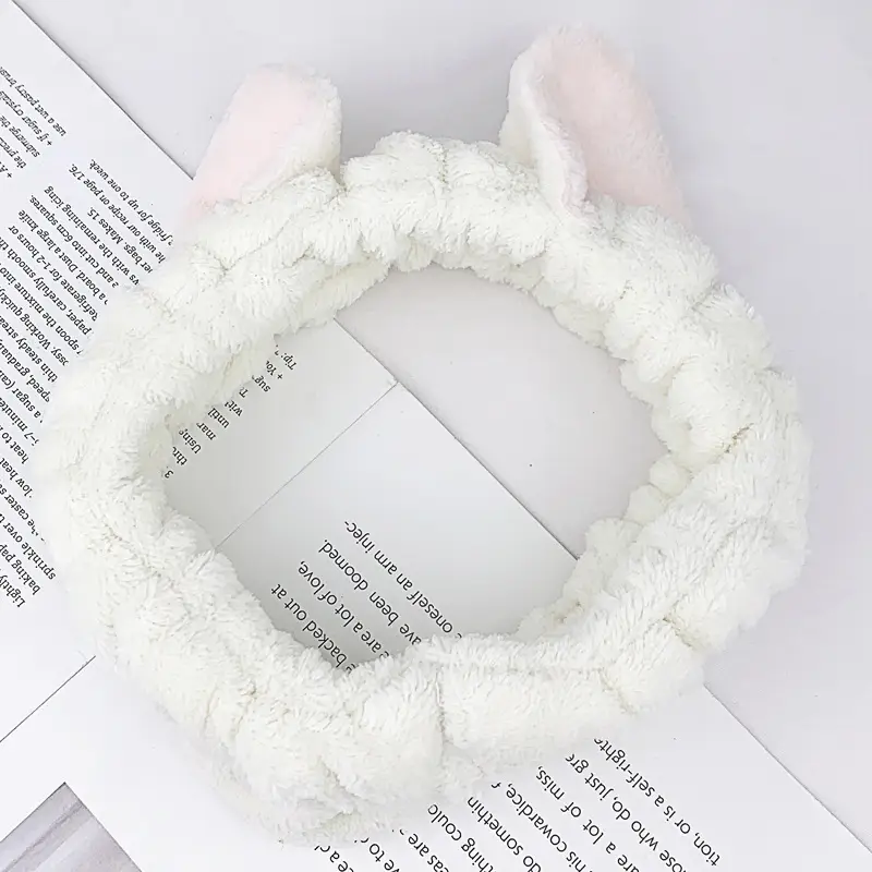 Plush Embroidered Hairband for Girls Winter - Image 25