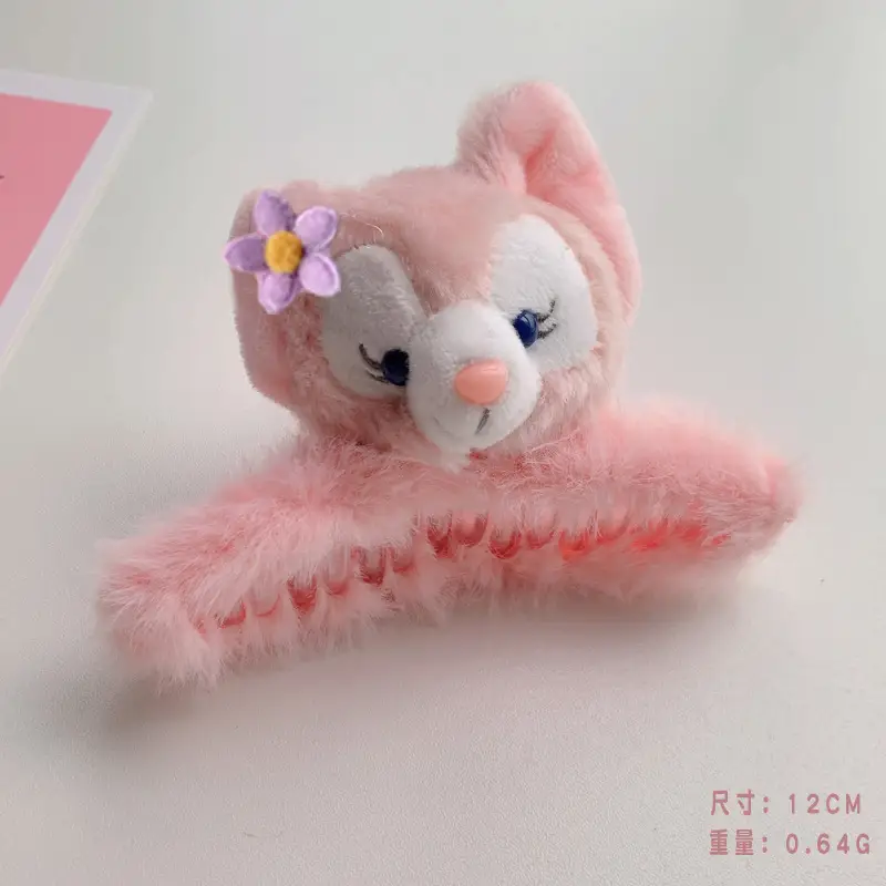 Plush Embroidered Hairband for Girls Winter - Image 33