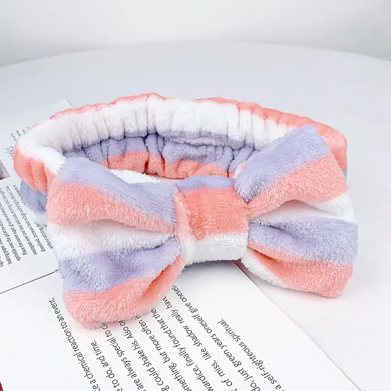 Plush Embroidered Hairband for Girls Winter - Image 35