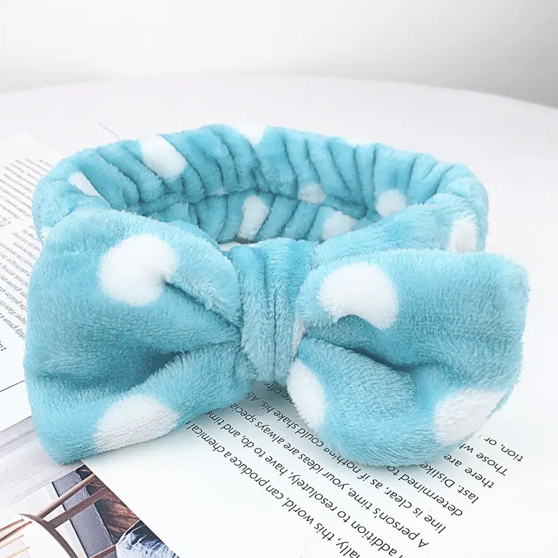Plush Embroidered Hairband for Girls Winter - Image 38