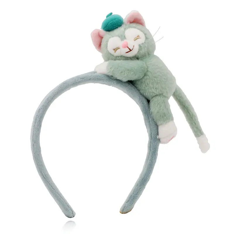 Plush Embroidered Hairband for Girls Winter - Image 65