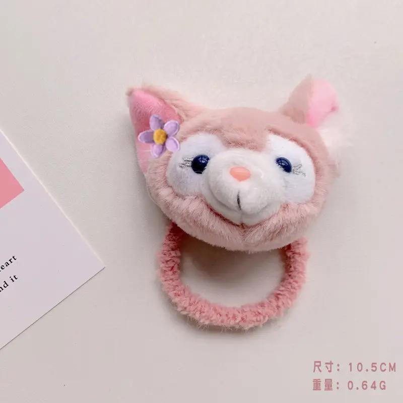 Plush Embroidered Hairband for Girls Winter - Image 77
