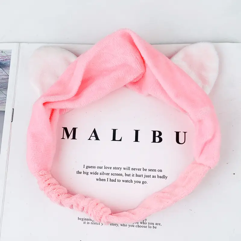 Plush Embroidered Hairband for Girls Winter - Image 8