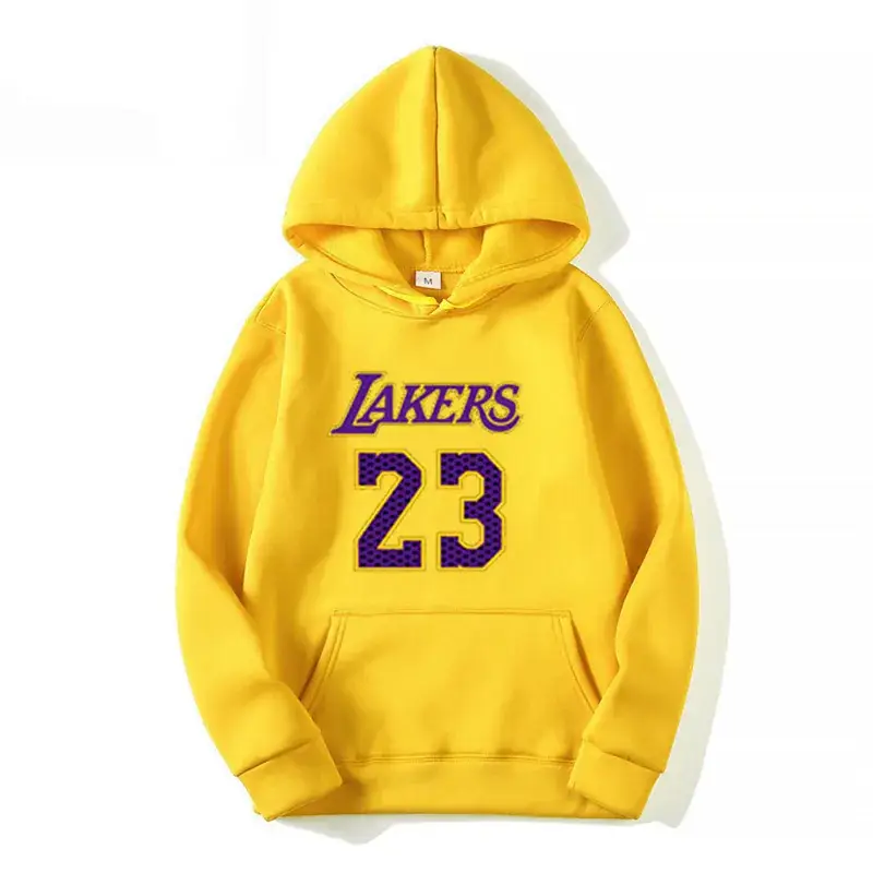 New Men's White Lakers 24 Hoodie Large - Image 20