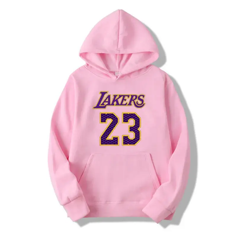 New Men's White Lakers 24 Hoodie Large - Image 18