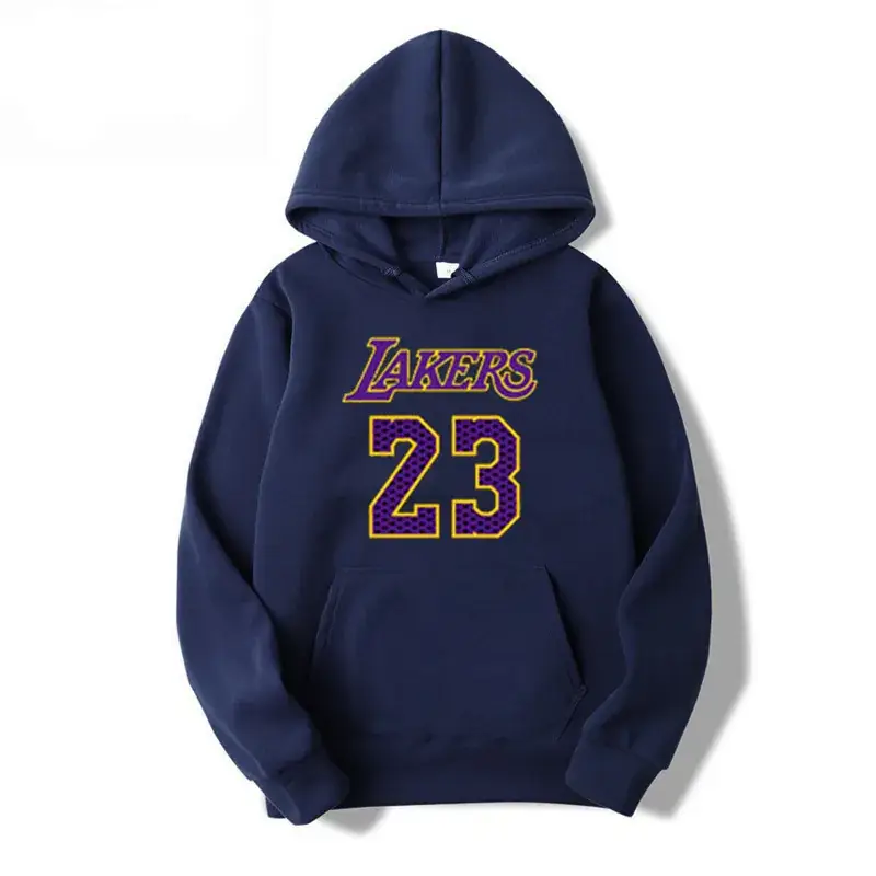 New Men's White Lakers 24 Hoodie Large - Image 22