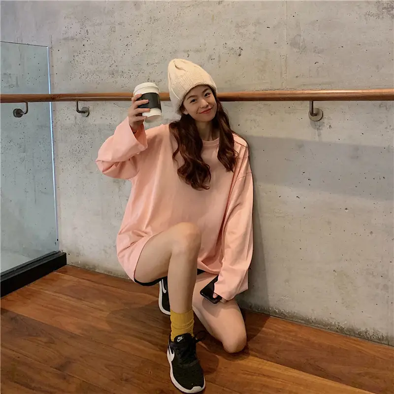 Orange Long Sleeve T-Shirt for Women Large 2025 — feature 15