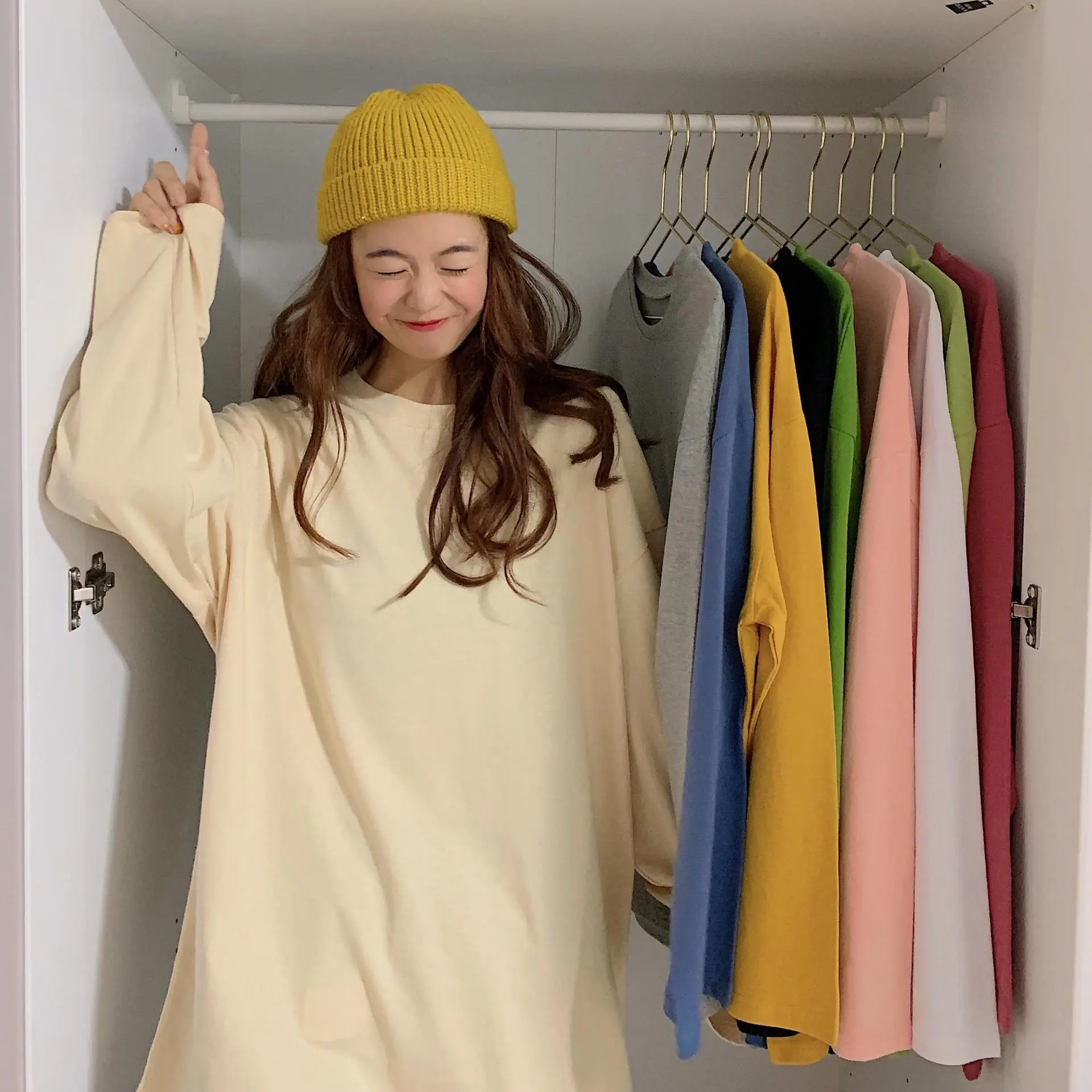 Orange Long Sleeve T-Shirt for Women Large 2025 — feature 3
