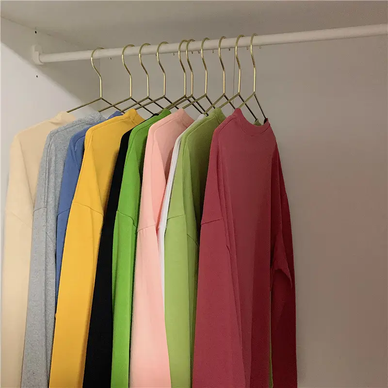 Orange Long Sleeve T-Shirt for Women Large 2025 — feature 5