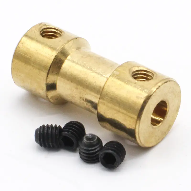 Brass Coupling Motor Rigid High Torque 3-6mm
