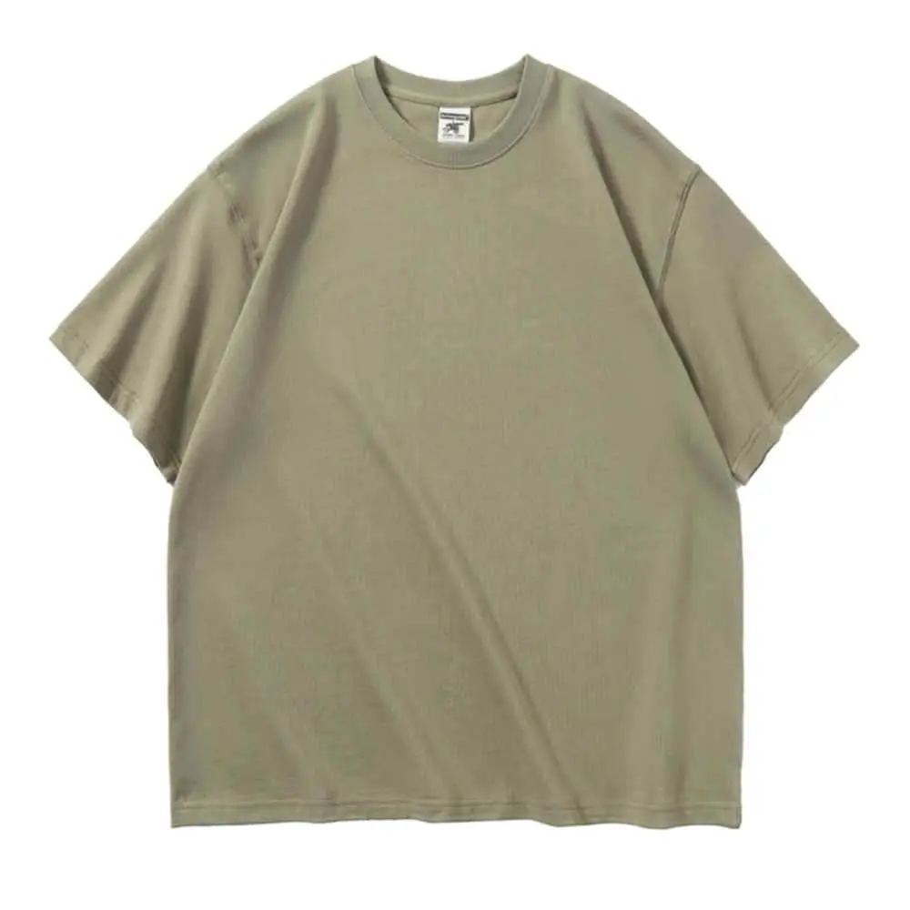 Green Heavyweight T-Shirt Japanese Style - Image 18