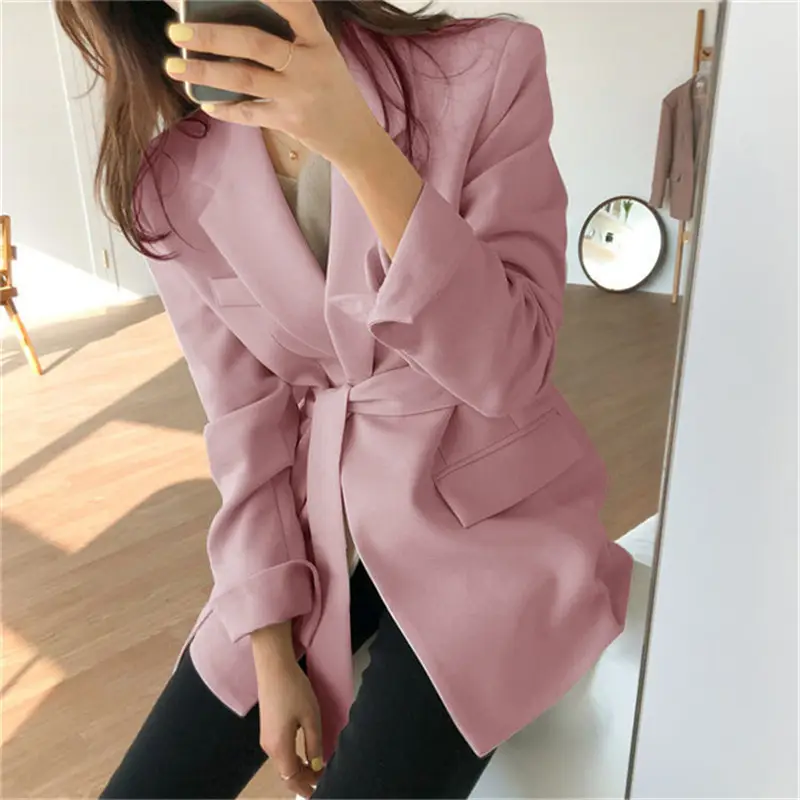 Pink Blazer Women Loose Casual 2026 Spring - Image 8