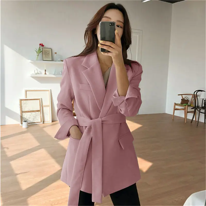 Pink Blazer Women Loose Casual 2026 Spring - Image 2