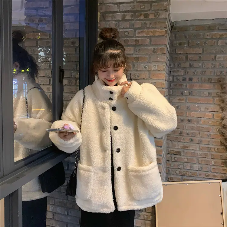 Women Thick Fleece Turtleneck Cardigan Autumn Winter 2025 — feature 10