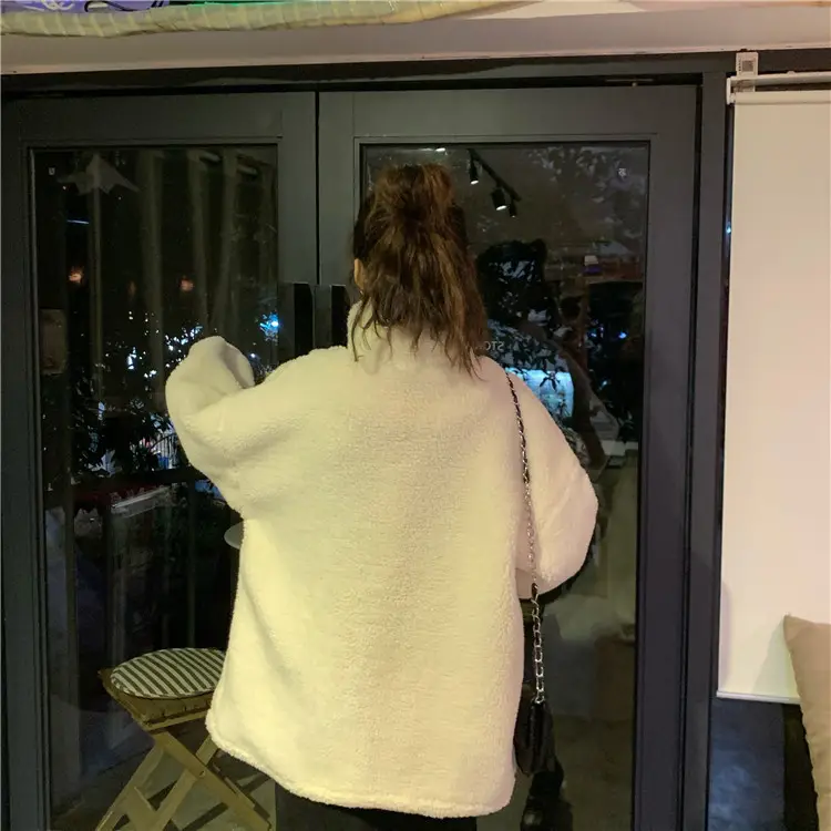 Women Thick Fleece Turtleneck Cardigan Autumn Winter 2025 — feature 14