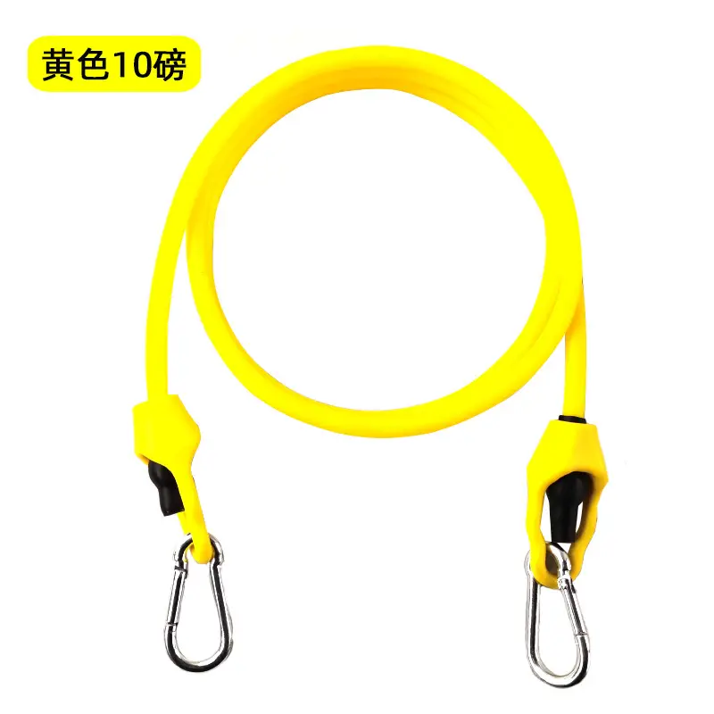 [Spot wholesale] 11 pieces of tension rope set TPE resistance band home fitness training equipment 1 word tension device