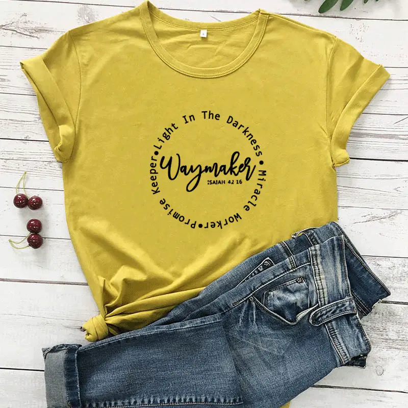 Pink T-Shirt "Wymklar" Letter Print Red - Image 15