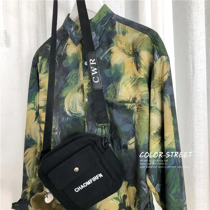 Long Sleeve Printed Hawaiian Shirt for Men — feature 14