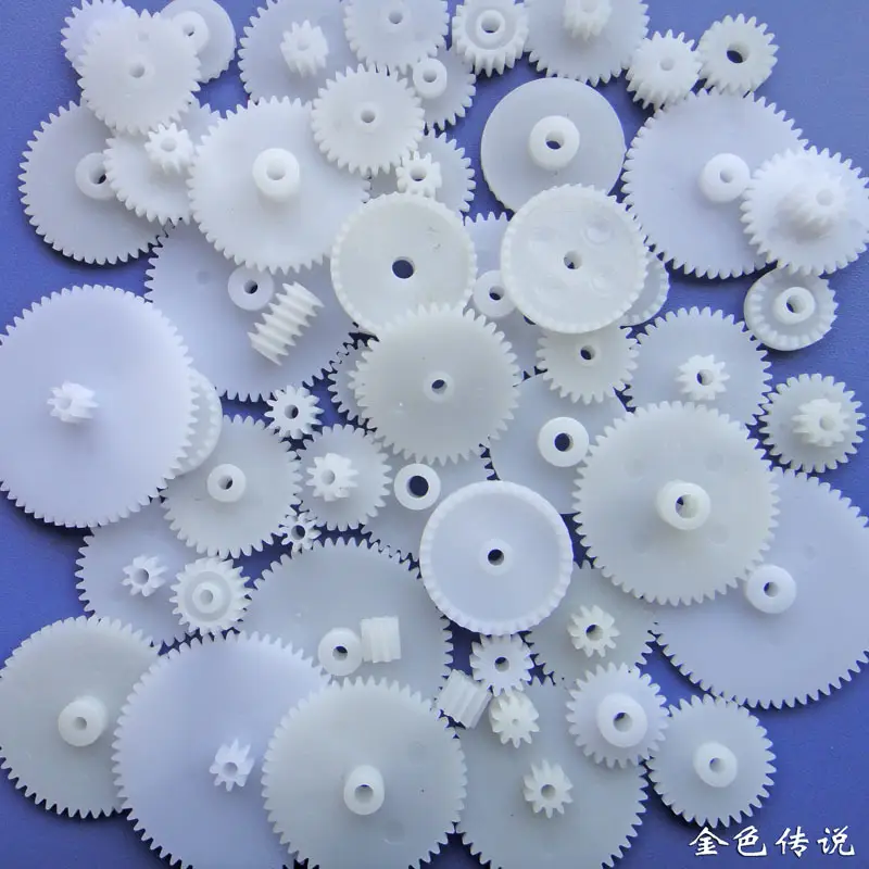 Multi-Color Plastic Gearbox & Motor Set for DIY Robotics - Image 10
