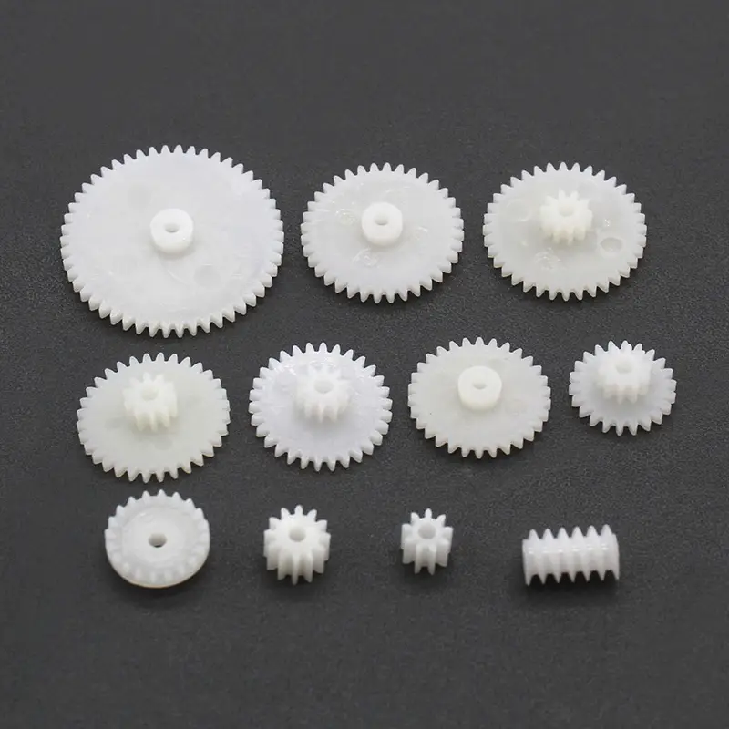 Multi-Color Plastic Gearbox & Motor Set for DIY Robotics - Image 2