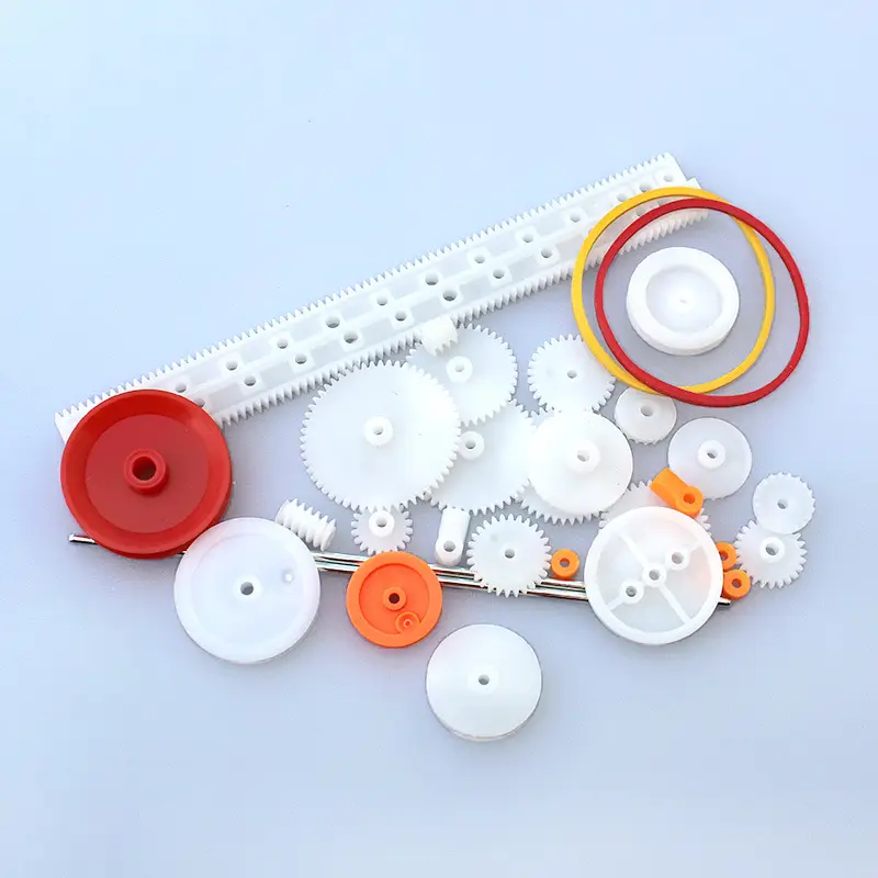 Multi-Color Plastic Gearbox & Motor Set for DIY Robotics - Image 27