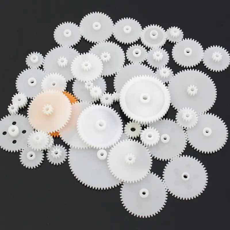 Multi-Color Plastic Gearbox & Motor Set for DIY Robotics - Image 7