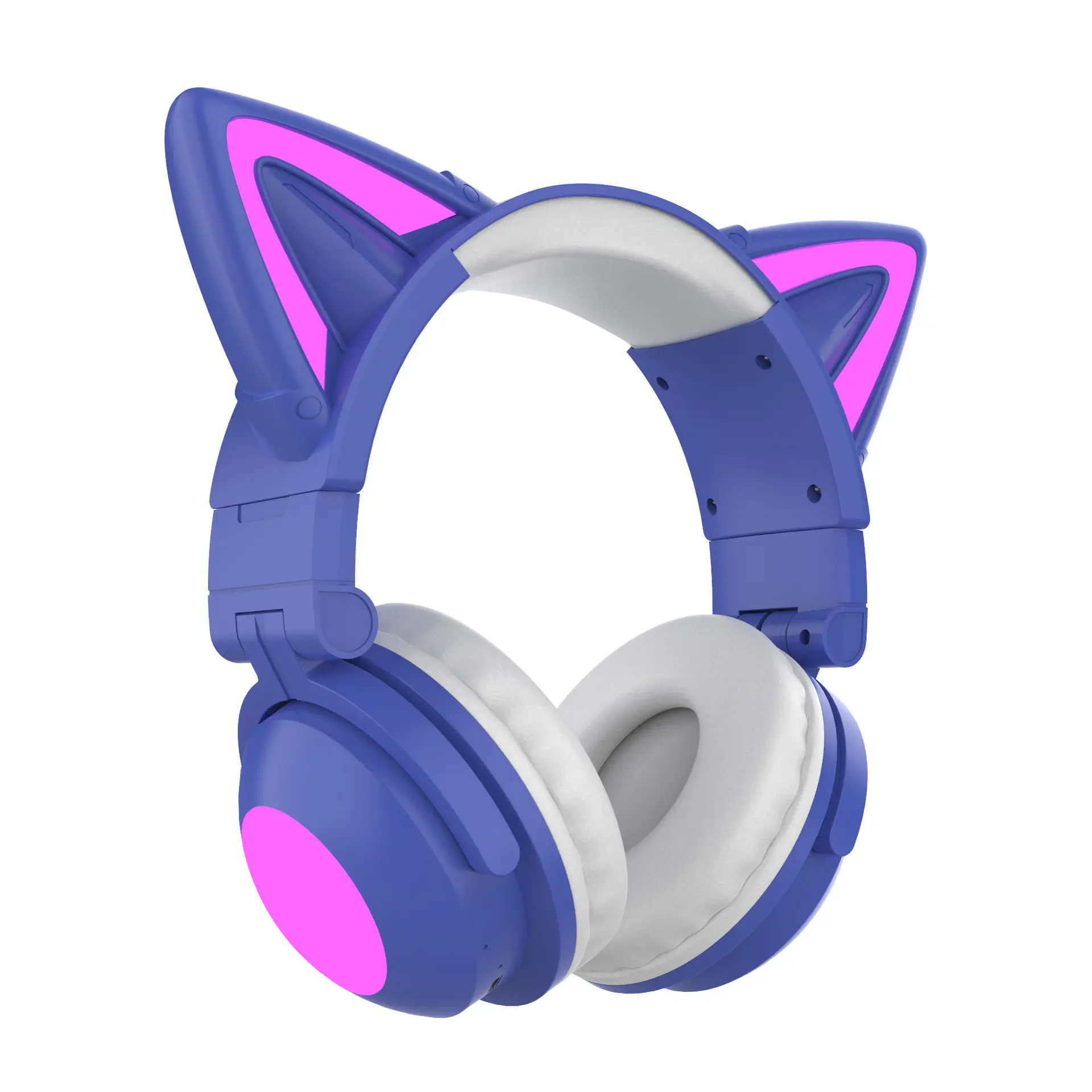 Lovable Cat Ear Glow Headset for Kids - Image 2