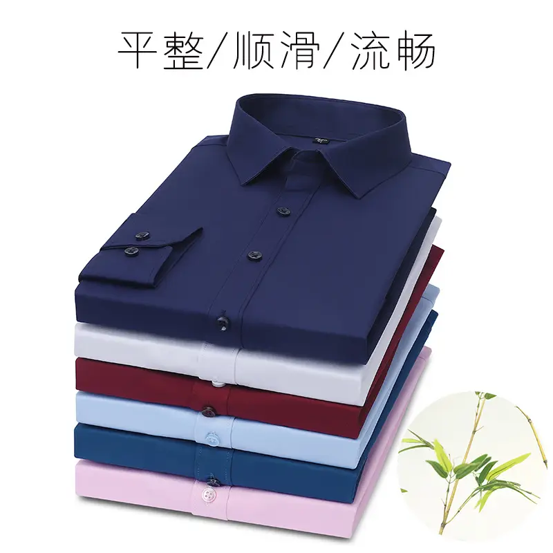 White Formal Shirt with Pearl Button & Anti-Wrinkle Fabric - Image 7