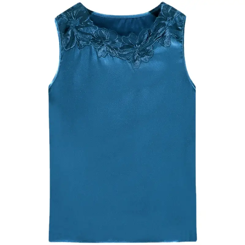 Women Lace V Neck Camisole Sleeveless Large - Image 33