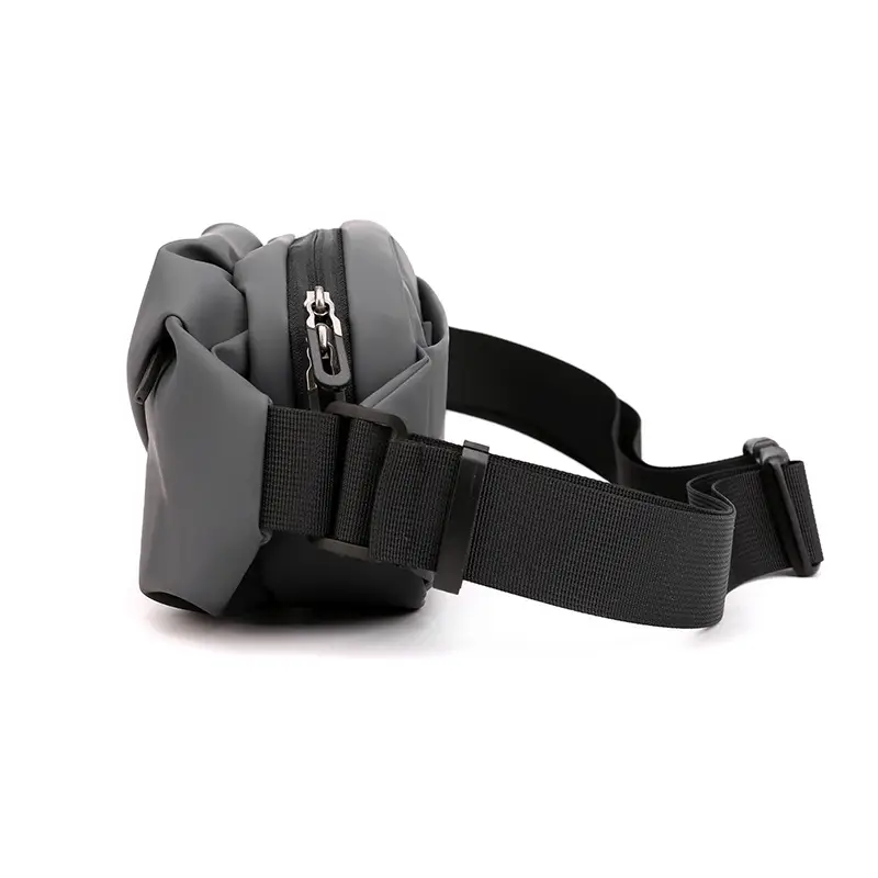 Men's Multi-functional Chest Bag Black Large Capacity - Image 7