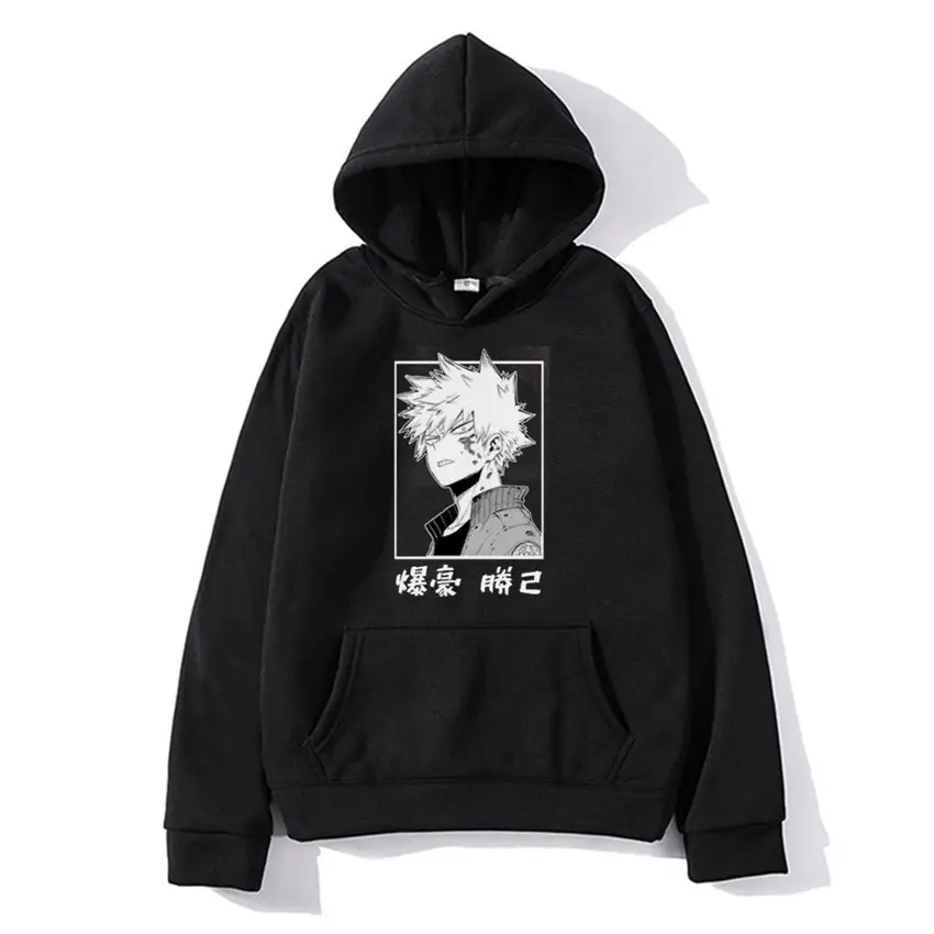 Orange My Hero Academy Hoodie for Men