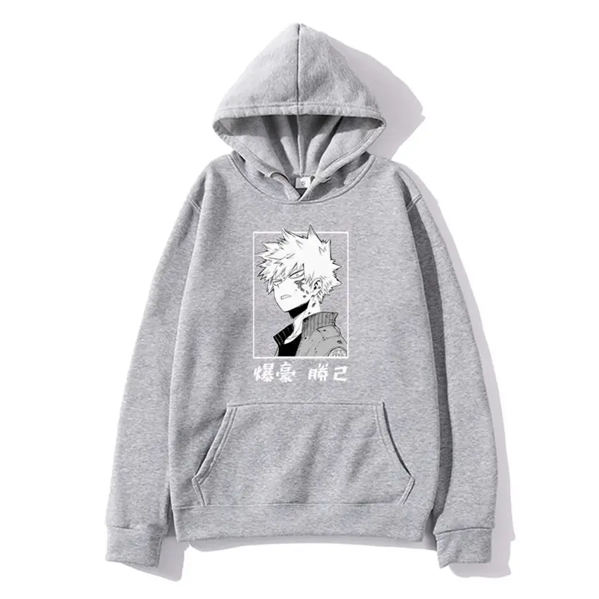 Orange My Hero Academy Hoodie for Men