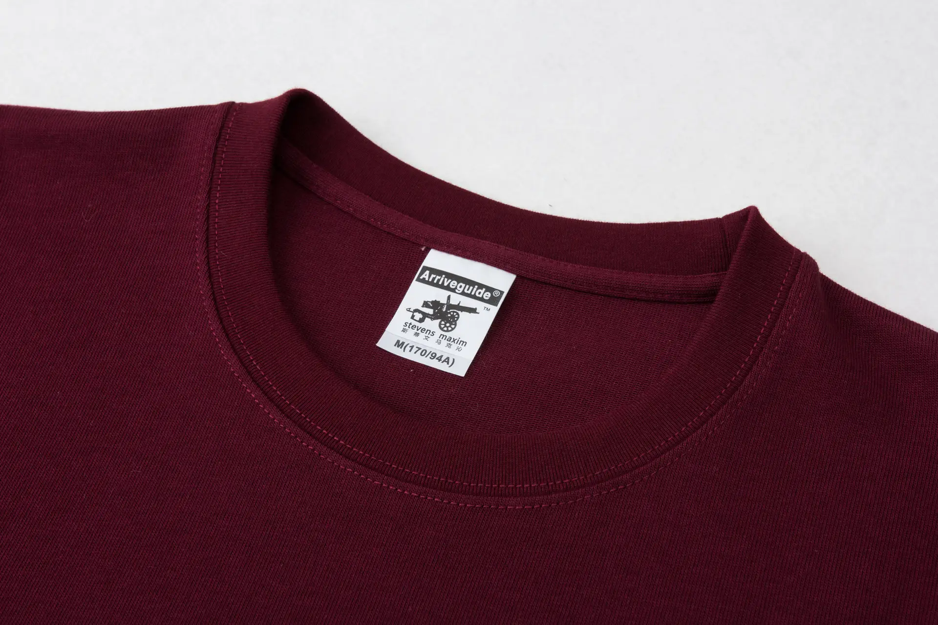 Men's 280g Heavy Blue Crewneck T-Shirt - Image 14